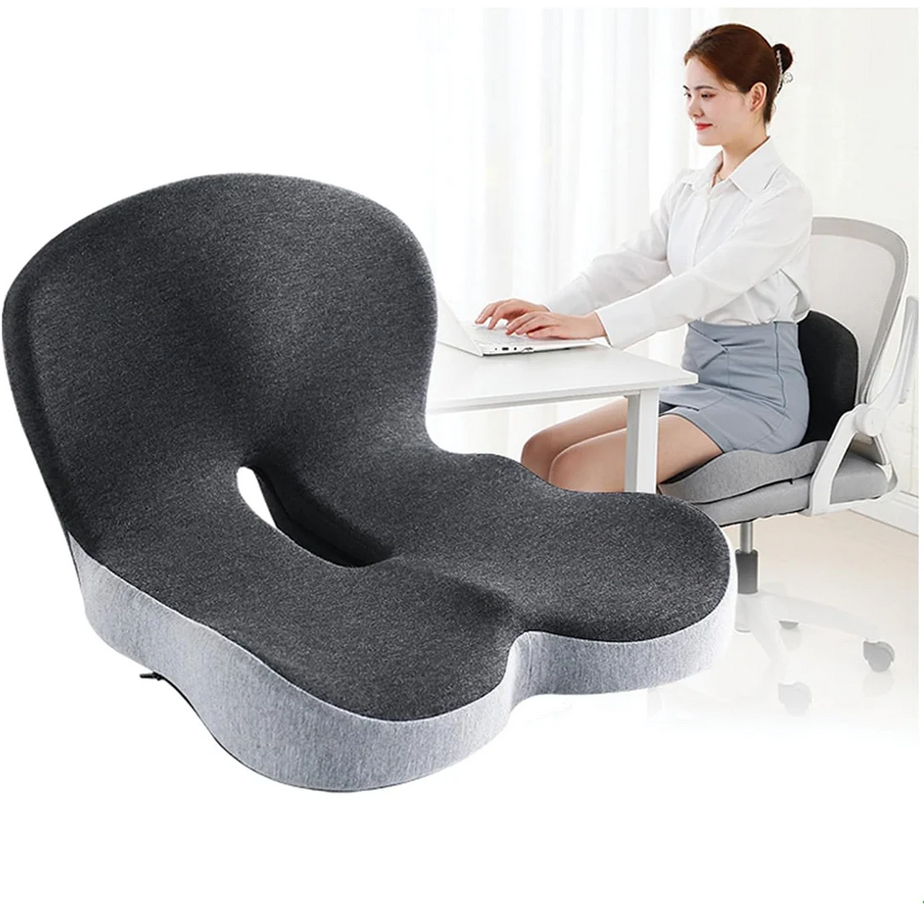 Coussin de siège à mémoire de forme de voiture respirant